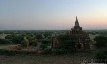 Два заката над тысячами ступ