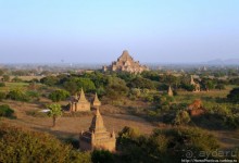 Два заката над тысячами ступ