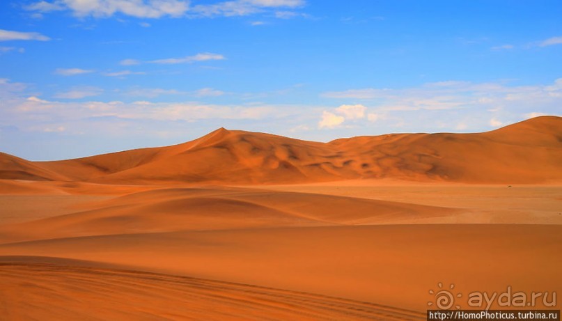 По дюнам на квадроцикле, с дюн на оргалите