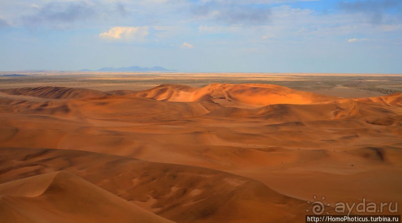 По дюнам на квадроцикле, с дюн на оргалите