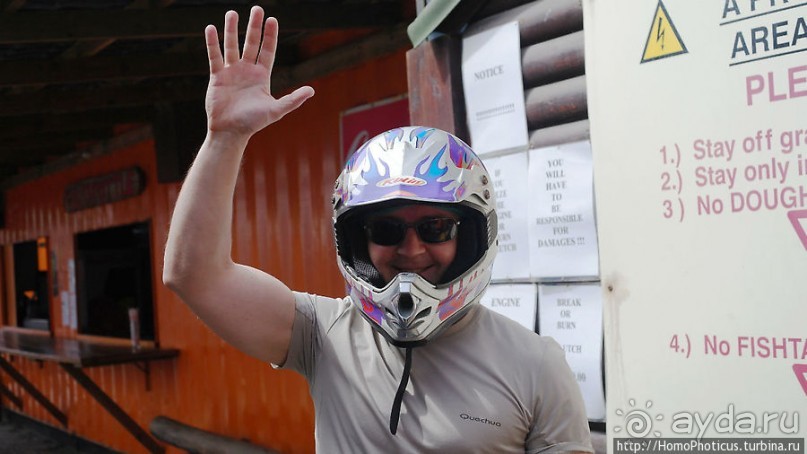 По дюнам на квадроцикле, с дюн на оргалите