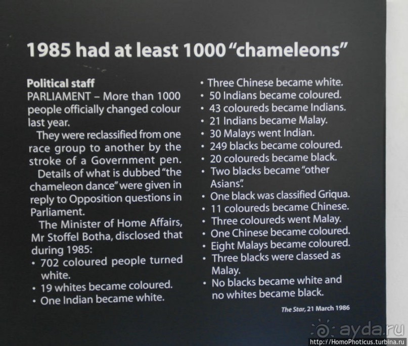 Апартеид и Африка