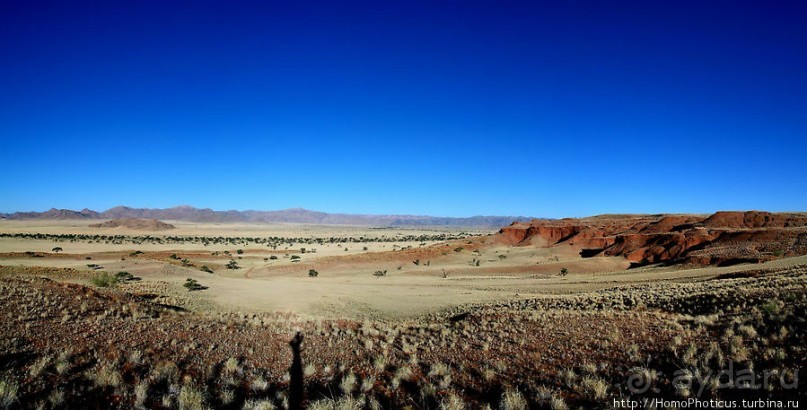 Сердце Намиба: окаменелые дюны
