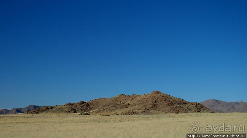 Сердце Намиба: окаменелые дюны