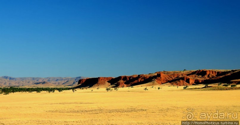 Сердце Намиба: окаменелые дюны