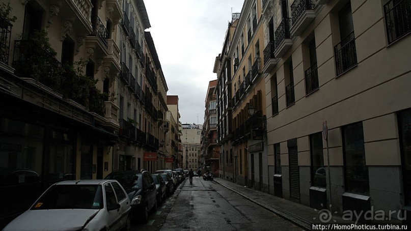 Пасмурный Мадрид