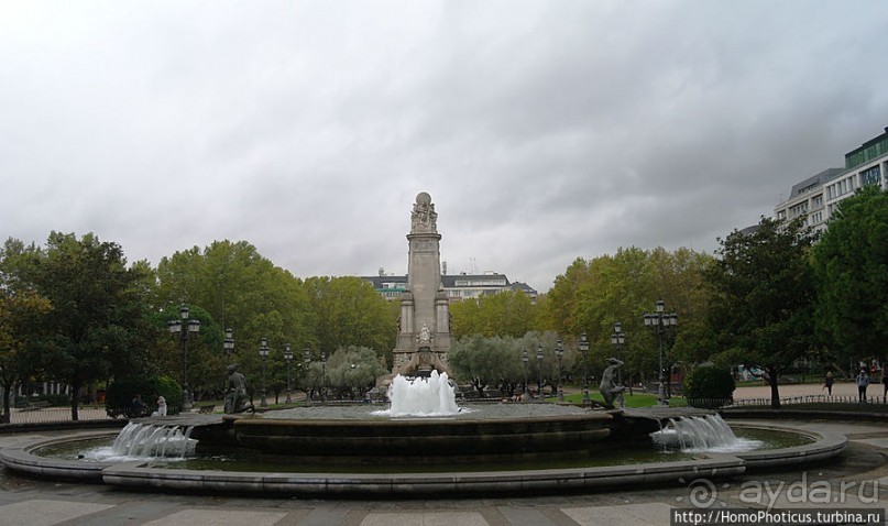 Пасмурный Мадрид