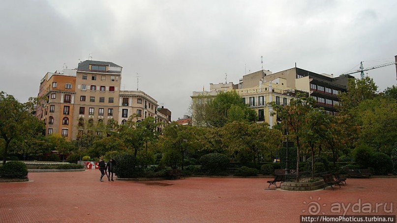 Пасмурный Мадрид