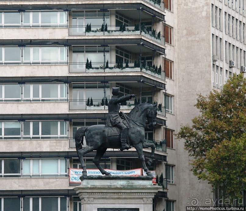 Пасмурный Мадрид