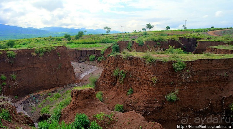 География рифтовой долины: земля консо