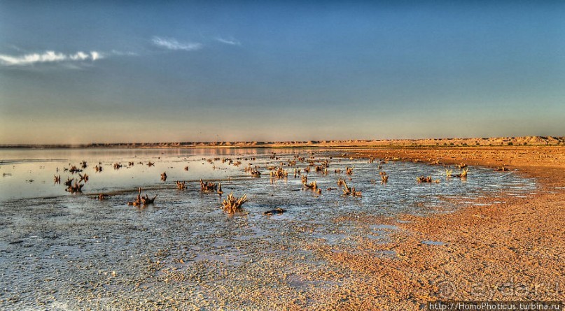 На берегу озера мира