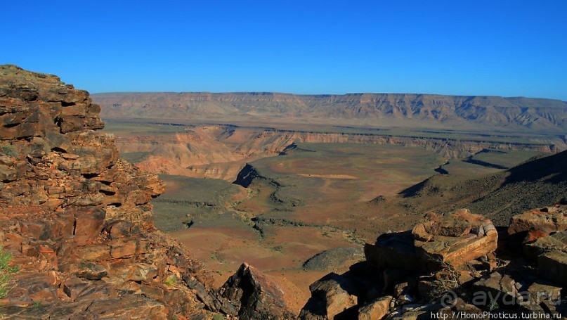 Древнейший каньон рыбной реки