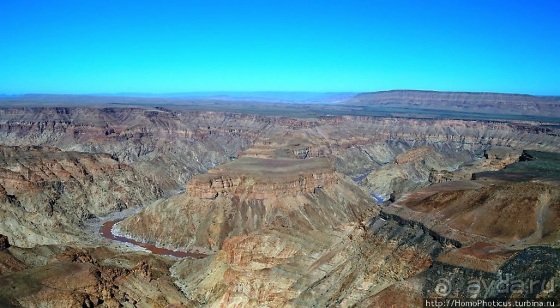 Древнейший каньон рыбной реки