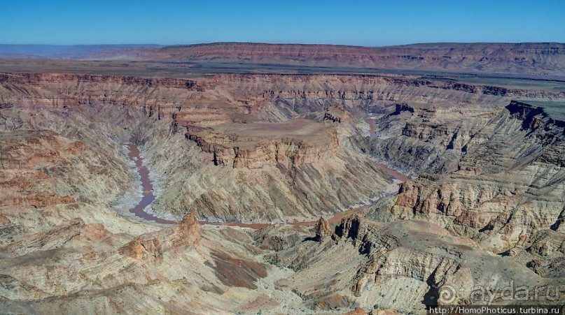 Древнейший каньон рыбной реки