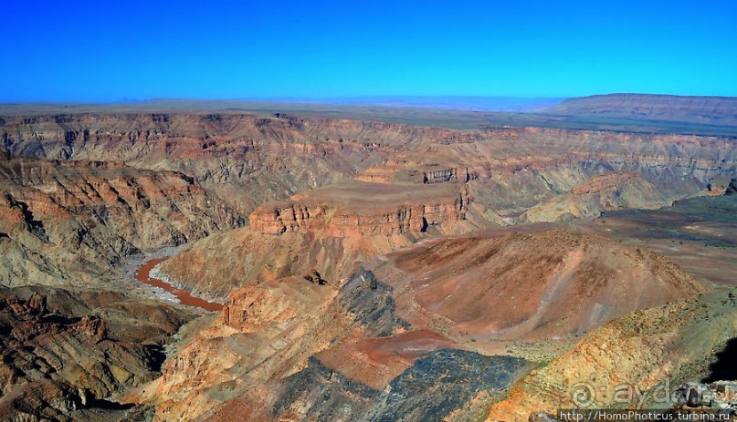 Древнейший каньон рыбной реки
