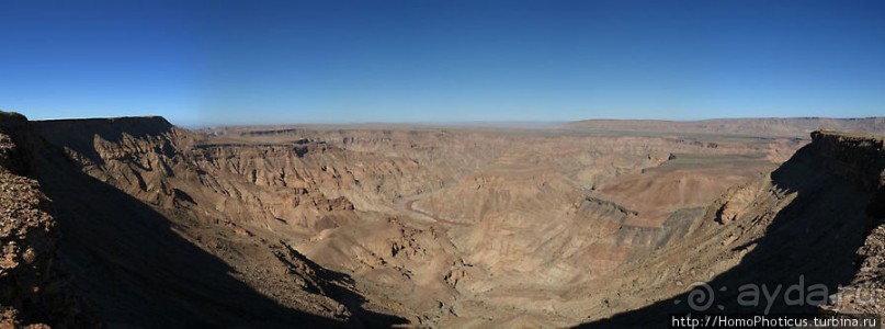 Древнейший каньон рыбной реки