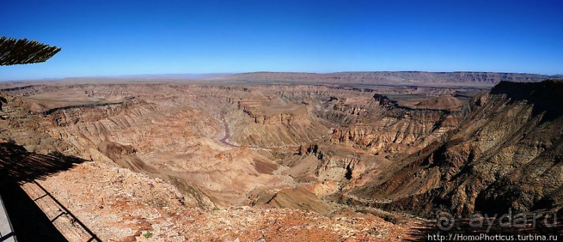 Древнейший каньон рыбной реки