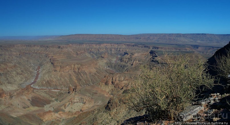 Древнейший каньон рыбной реки