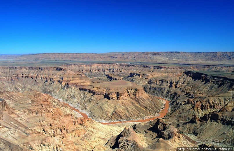 Древнейший каньон рыбной реки