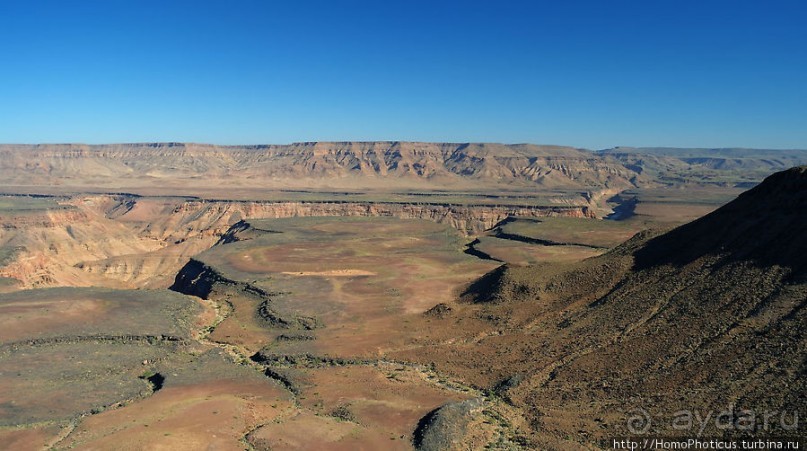 Древнейший каньон рыбной реки