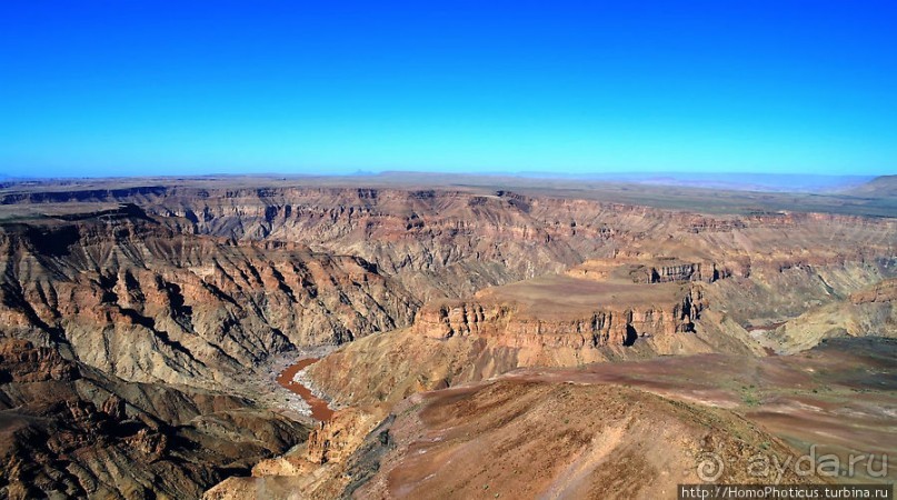 Древнейший каньон рыбной реки