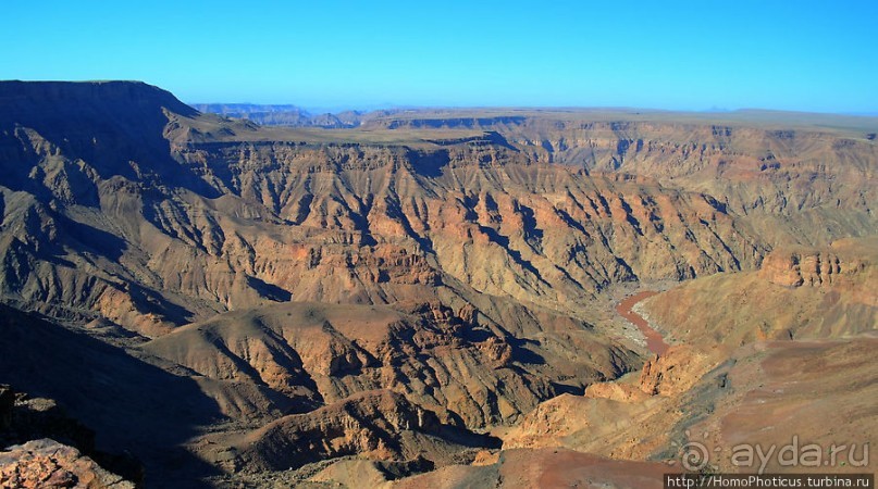 Древнейший каньон рыбной реки
