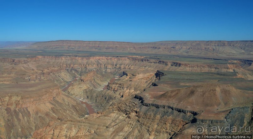 Древнейший каньон рыбной реки