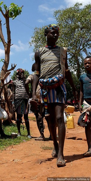 Этнография долины Омо: типажи бенна