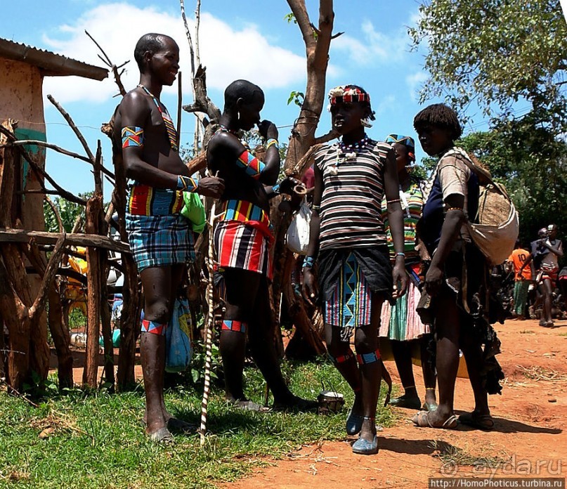 Этнография долины Омо: типажи бенна