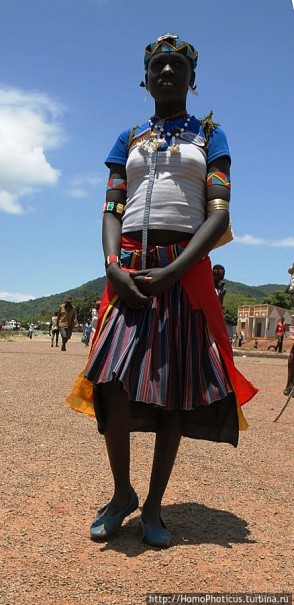 Этнография долины Омо: типажи бенна