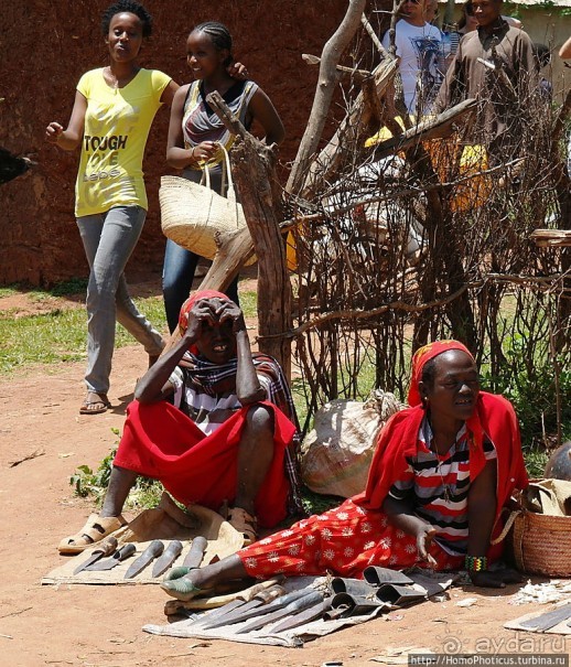 Этнография долины Омо: типажи бенна