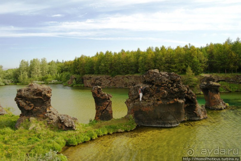 Калфастрёнд: лавовые скульптуры