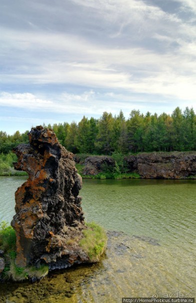 Калфастрёнд: лавовые скульптуры