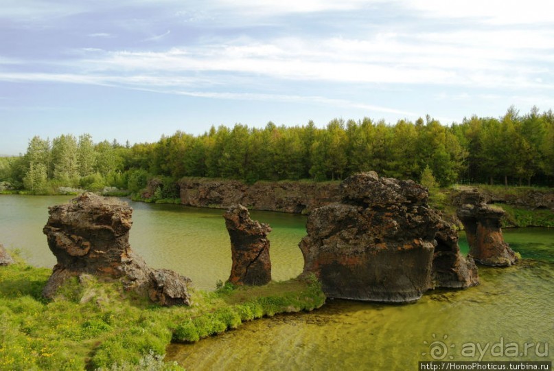 Калфастрёнд: лавовые скульптуры