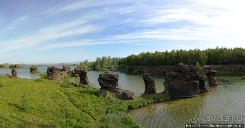 Калфастрёнд: лавовые скульптуры