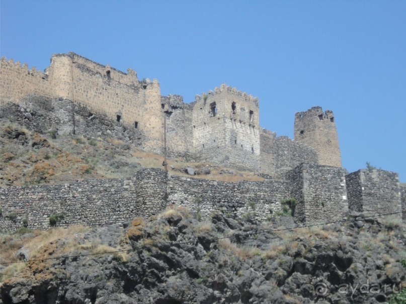 Пещеры Вардзия и крепость Рабат (Ахалцихе). Грузия