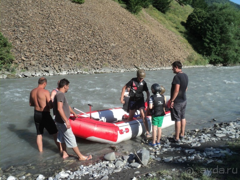 Альбом отзыва "Рафтинг в Грузии по военно-грузинской дороге"