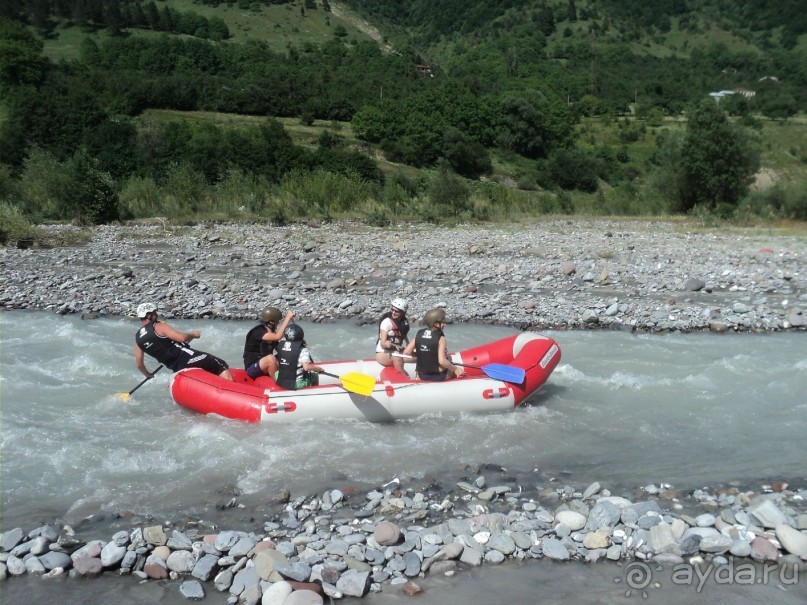 Альбом отзыва "Рафтинг в Грузии по военно-грузинской дороге"