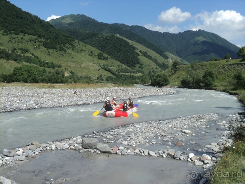 Альбом отзыва "Рафтинг в Грузии по военно-грузинской дороге"