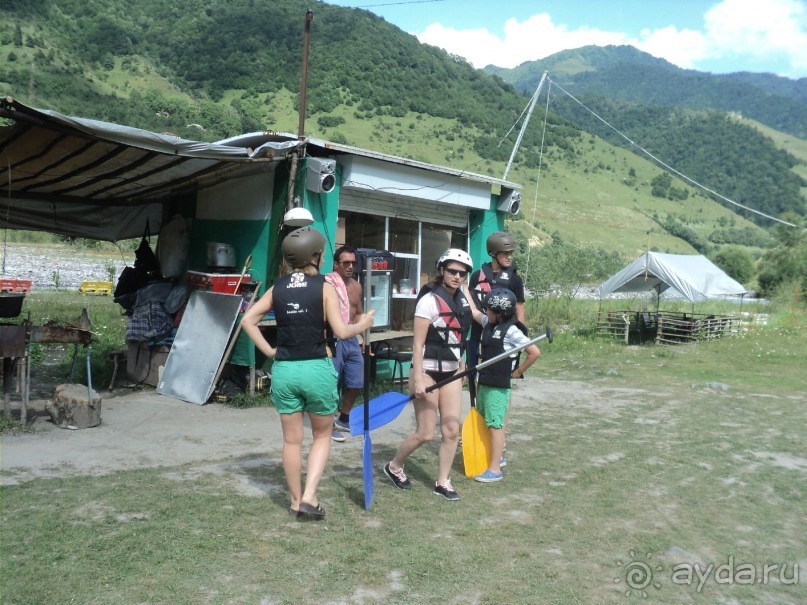 Альбом отзыва "Рафтинг в Грузии по военно-грузинской дороге"