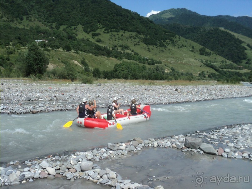 Альбом отзыва "Рафтинг в Грузии по военно-грузинской дороге"