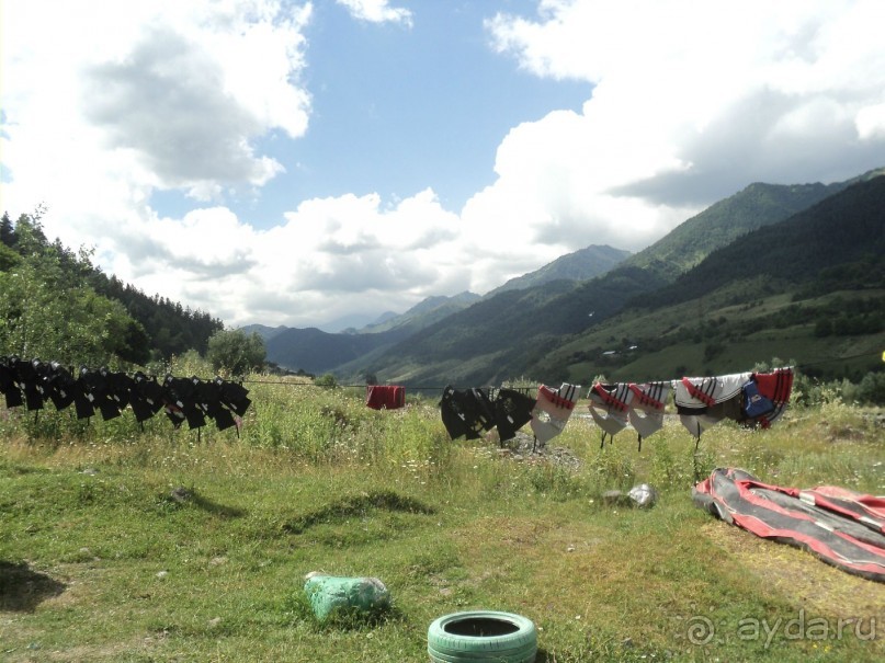 Рафтинг в Грузии по военно-грузинской дороге