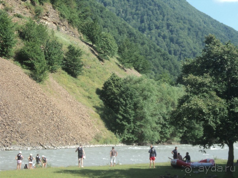 Рафтинг в Грузии по военно-грузинской дороге