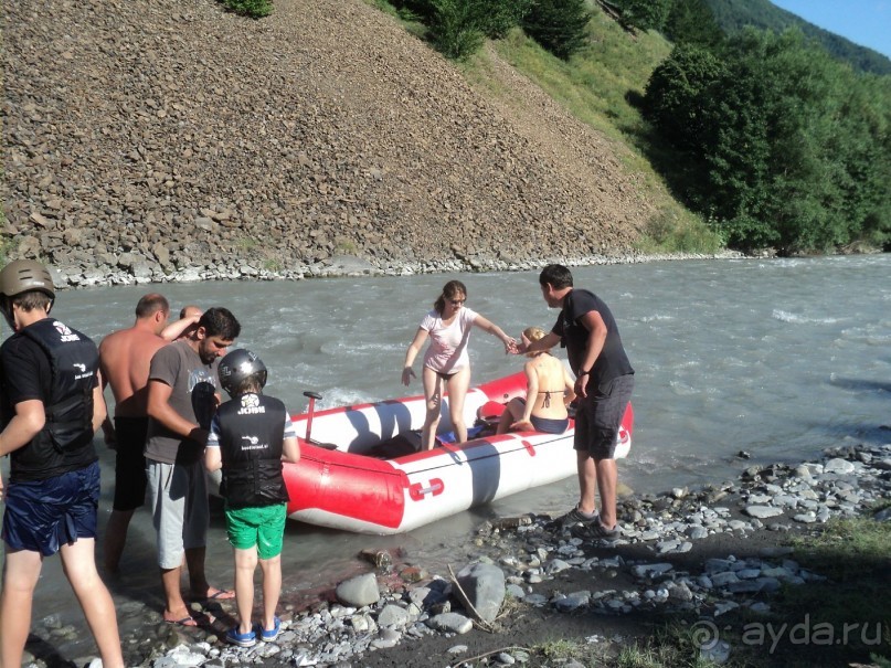 Рафтинг в Грузии по военно-грузинской дороге
