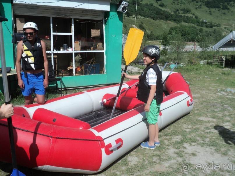 Рафтинг в Грузии по военно-грузинской дороге