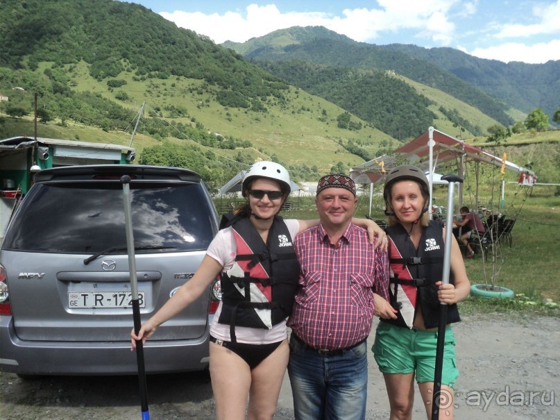 Рафтинг в Грузии по военно-грузинской дороге