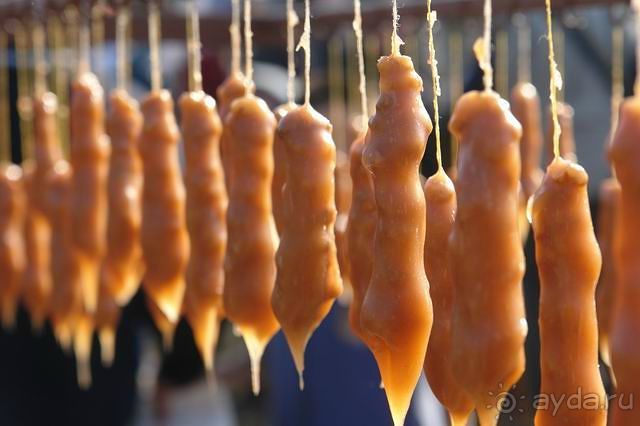 Чурчхела! Мы Вас научим ее делать у себя дома!