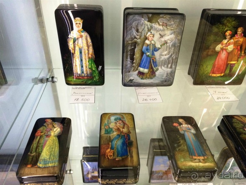 Федоскино - мир лаковой миниатюры