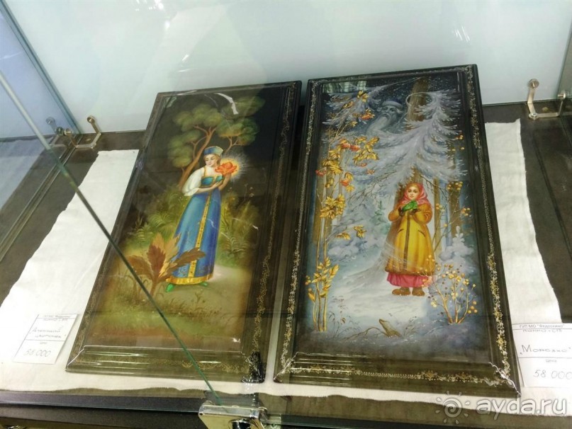 Федоскино - мир лаковой миниатюры