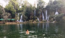 Водопад Кравице. Босния и Герцеговина